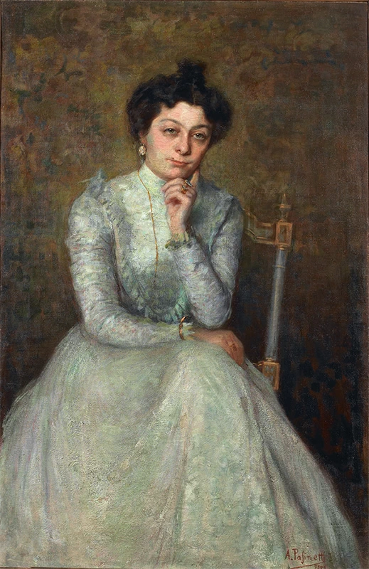  168-Ritratto della ballerina Leonilde Staccioni-Sistema Museale Montichiari Musei. Civica Pinacoteca Antonio e Laura Pasinet 